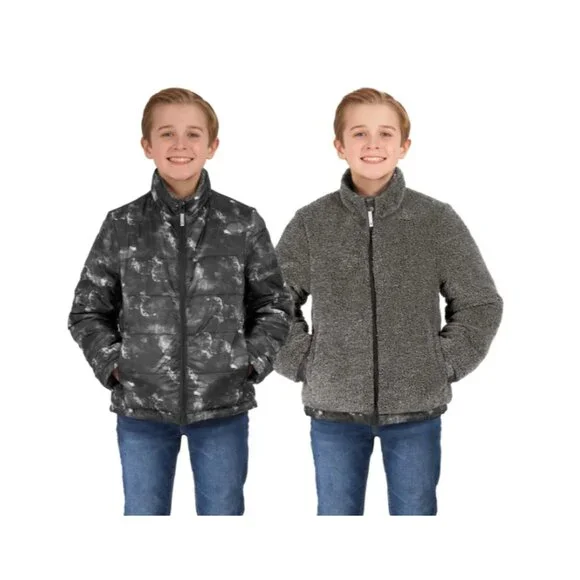 NWT Gerry Boys Systems Black and Gray Jacket size Medium - Picture 9 of 14